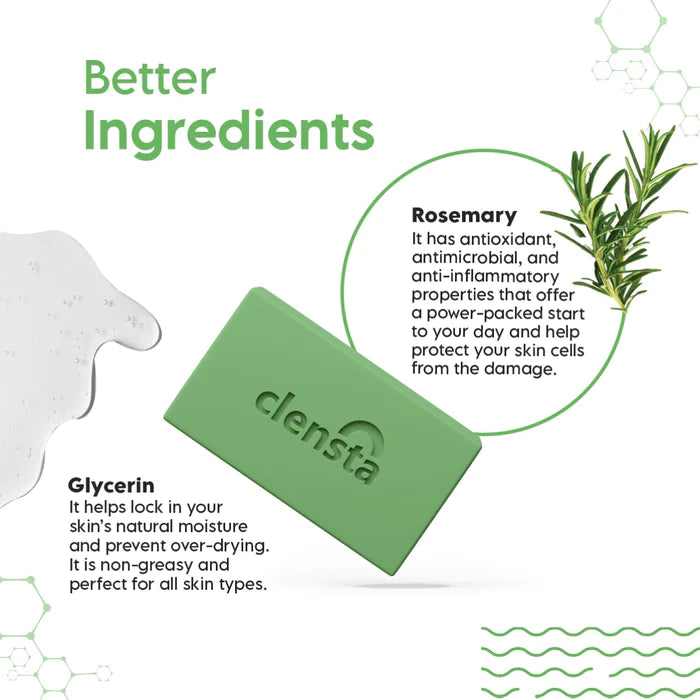 clensta Rosemary Soap Bar clensta Rosemary Soap Bar